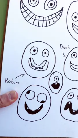 Magic binoculars #ifkidsdrawingswerereal #robin 