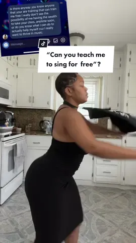 Long pause …….#voiceteacherreacts #vocalcoachreacts  Yall who know me also know that several people ask me the insulting question “can you or someone you know train me for free”? Idk who would EVER expect someone to work for free-especially when they bring notning to the table..but im blocking anyone who dares to ask for my services for free..😒