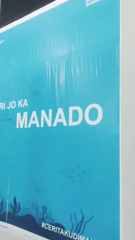 LORONG MASUK BANDARA SAM RATULANGI MANADO #manado #bandara #sulut 