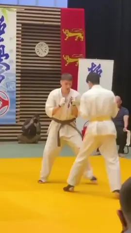 Knocked him stiff 🦵💥