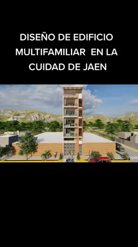 Diseño de EDIFICIO MULTIFAMILIAR en la cuidad de JAEN#jaen #bagua #planosarquitectonicos #construccioncivilperu #construccion 