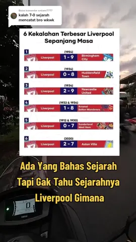 Membalas @amiami7777 MANA NIH YANG BILANG SEJARAH, #liverpool #liverpoolfc #manutd #fypシ #PremierLeague #oldtrafford #enfield , #epl 