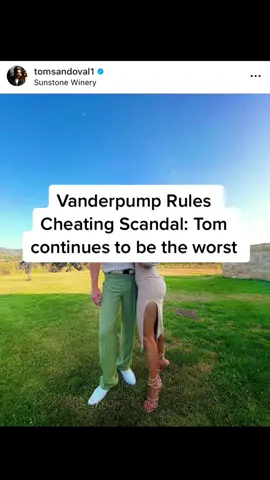 The audacity is insane, and to think that Ariana was just cheering him on wednesday night #greenscreen #vanderpumprules #realitytv #arianamadix #tomsandoval #raquelleviss 