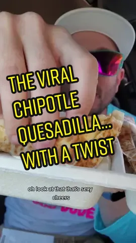 ‼️Reviewing the viral quesadilla from @chipotle ... with a twist ‼️ @keith_lee125  @alexis.frost  The quesadilla is great with the sour cream and Vinaigrette, but I think I might have stumbled on to something even better... hear me out. For just a few bucks more, you can get a side of queso, and it is the perfect dipping sauce for the tortilla, steak, and veggies. Have you tried this viral food item? What do you think of it? Comment below. 🧅🫑🥩🧀 #fyp #fypシ #viral #trending #chipotle #food #quesadilla #foodreview #keithlee 