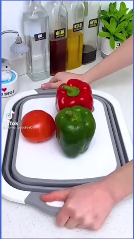 This Collapsible Foldable Chopping Board and Strainer Sieve can be used as a cleaning basket, chopping or cutting board. It is ideal for slicing and chopping vegetable, fruit, meat, poultry, fish. A foldable tub for household needs such as washing dishes and also for icing beverages or camp site cleanup. It also serves as a drainer sieve and storage basket . It is made from high-quality, BPA-free, PP plastic and siliconized rubber.  Price : 4500 #Home #kitchen #multifunctional 