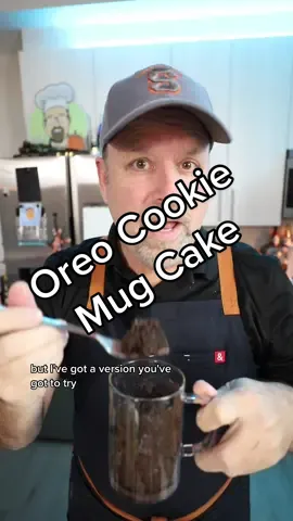 Oreo Cookie Mug Cake  This is a sure hit! Balanced, moist, fluffy and just the right amount of sweetness! INGREDIENTS: 5 DoubleStuff Oreos (or 8 regular oreos with 6 cookie halves removed).  1/4 cup milk (I used 2%) 2 tablespoons all purpose flour 1 teaspoon baking powder 2 teaspoons beaten egg (or a quails egg!) Dash salt DIRECTIONS: Add cookies and milk to mug, allow milk to soften the cookies, then crush with a fork. Add remaining ingredients and blend until smooth using a coffe frother or immersion blender attachment (or stir vigorously with a fork until smooth).  Bake in microwave on high setting for 1:00. Remove from microwave. Allow to cool for two minutes and serve.  Enjoy! #funnydad #oreo #nationaloreoday #microwavecake #mugcake #EasyRecipe #funrecipes #chocolatecake #easybake #easybakeoven #kitchenhack #foodhack