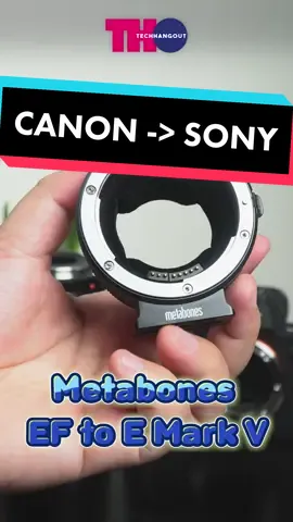 กล้อง Sony ใส่เลนส์ Canon ??? : Metabones EF to E mount Mark V #กล้อง #camera #sony #canon #metabones #ตัวแปลง #อแดปเตอร์ #adapter 