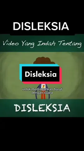 Video Yang Indah Tentang Disleksia. Jom kenali apa itu disleksia dan ciri-ciri disleksia. Tidak ramai yang mengetahui apa itu disleksia, malah ada yang tidak perasan diri mereka sendiri adalah disleksia. Ada yang takut untuk berhadapan dengan kutukan orang sekeliling yang mungkin mengganggap diri mereka adalah bebal.  Disleksia sesuatu yang unik. Sama seperti orang yang autisme, mereka mempunyai pemikiran dan otak yang tersendiri. Cara mereka mengeja, menyebut, menyusun perkataan, berfikir adalah berbeza dengan orang lain. Mereka adalah unik kerana kelebihan yang ada. Maka tidak hairanlah ramai orang yang disleksia sangat berjaya dalam hidup mereka. Untuk seseorang disleksia berjaya tidak hanya bergantung kepada keluarga semata-mata. Namun, masyarakat juga memainkan peranan penting dalam perkembangan mereka. Kesedaran masyarakat tentang disleksia adalah penting agar orang ramai dapat menghapuskan stigma kepada golongan-golongan sebegini. Berilah mereka kasih sayang, peluang, dorongan dan sokongan agar mereka juga dapat membesar dengan baik dan berjaya.  Sumber : Public Health Malaysia #disleksia #awereness  #fyppppppppppppppppppppppp  #fypdongggggggg  #fyp  #fypシ゚viral  #fypシ 
