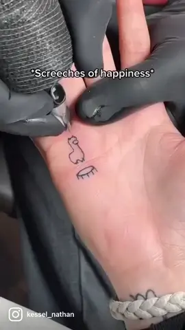 Boing boing boing 🦙🤣 funny tattoo idea via @Nathan Kessel  #tattoos #littletattoos #smalltattoos #tattoofilter 