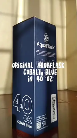 Unboxing original Aquaflask in cobalt blue 💙 @AquaFlask Philippines #aquaflask #aquaflaskph #aquaflasktumbler #tumbler #cobaltblue #aquaflaskphilippines #aquaflashaccesories #fyp #insulatedtumbler #moviesFTD #lovestory  #part9 