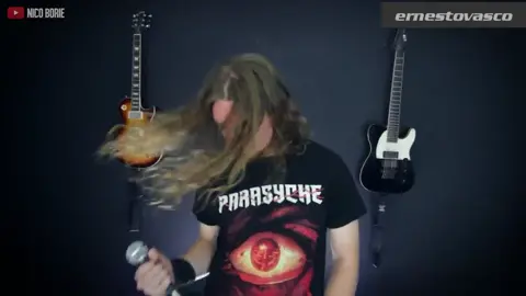 #ParaTi #HeavyMetalEnEapañol #CoverParanoico #Metaleros #NicoBorie #ForYou #MetalTikTok #SharingMetal🤘🏻 #Metalheads 