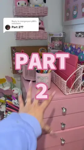 Replying to @morganperry86 #desksetup #desktour #organization #organized #organizetok #pinktok #fypシ 