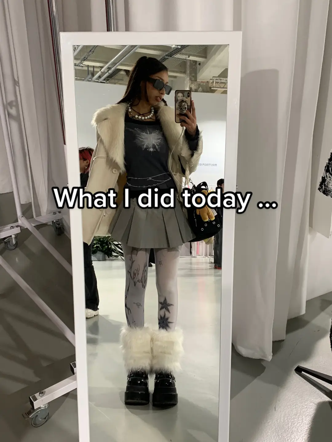 Jetais troooop choquee et excitée not moi qui rencontre une de mes ult randomly 😁👆🏾