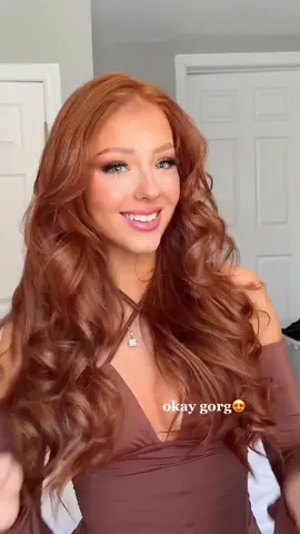 ok I’m finally ditching my 10 year old hair straightener for this LOL @Trademark Beauty 🤍  also lashes are from @Viella Beauté 😍  #haircurler #hairstyle #hairtutorial #curledhair #hottools #trademarkbeauty #falselashes #striplashes #redhead #naturalredhead #fyp #hairdo #hairstraightener #hair #naturalhair #ad 