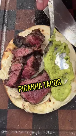 Picanha & Queso Tacos 🥩🧀🌮 #picanha #carneasada #tacos #mexicanfood 