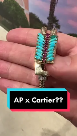 Cartier x Audemars Piguet?? #watchtok #cartier #audemarspiguet #ladieswatch #sothebys #auction #watchcollector #jewelry #vintagewatch #vintagecartier
