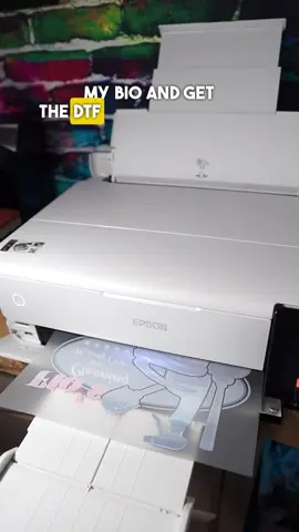 How to make DTF transfer sheets #dtf #clothingbusiness 