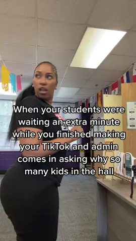 Gotta get it in when i can lol #teachers #justJokes I want to keep my job lol #teachersoftiktok #MissSweetTea #relatable #tiktoker #blackteachers #teachersbeLike 