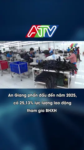 An Giang phấn đấu đến năm 2025, có 25,13% lực lượng lao động tham gia BHXH #daitruyenhinhangiang #atvtintuc #atvtonghop