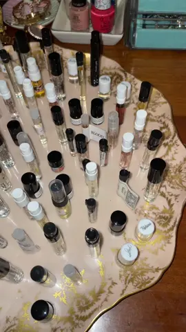 How do you handle your perfume samples?? Please tell me because this is too much lol #perfumesamples #perfumetiktok 
