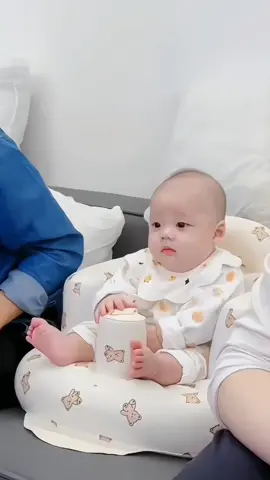 Baby Inflatable Learning Sit Sofa Training Booster Chair Bath Seat Portable Pump In Travel Duduk Kerusi Makan Toddler Infant Newborn Girls Boys#Kerusi bayi#Sofa bayi yang boleh diletakkan di bilik mandi