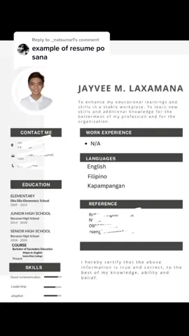 Replying to @_natsume1 HOW TO MAKE RESUME? #resume 