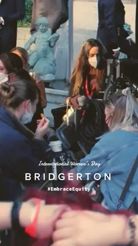 HAPPY INTERNATIONAL WOMEN’S DAY!💜 As we #EmbraceEquity, I want to also celebrate the incredible women who not only work in front of the camera of Bridgerton, but also the women who work behind the scenes. From the phenomenal hair and makeup to the costume design to sound and truly throughout, your work is seen and appreciated! May you take today to celebrate your success and how far you have come. Sending so much love and power to you✨ #bridgerton #bridgertonnetflix #bridgertontiktok #bridgertononnetflix #bridgertontok #internationalwomensday 