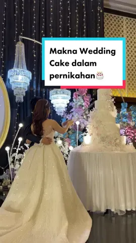 Apa makna kue pengantin ya? Kue pengantin merupakan suatu tradisi dari pernikahan internasional khususnya di belahan dunia Eropa.  Masyarakat Eropa percaya bahwa kue pengantin merupakan simbol dari kesuburan dan pengharapan akan diberikannya keturunan bagi kedua mempelai. #weddingday #weddingtiktok #weddingcake #weddingdress #weddingorganizer #weddingplanner #kuepengantin #kuepengantintingkat #pernikahanidaman #pernikahanimpian 
