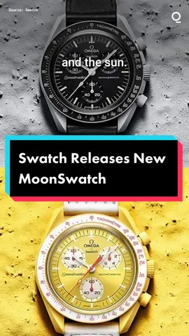#Swatch released a new version of the coveted #MoonSwatch with a gold second hand. Bloomberg's Nicole Sy went to check it out. #watches #fashion #fashiontiktok