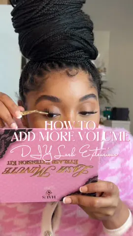Pump up the volume! #hauswife #hausofdior #DIY #diylashextensions #diylash #lashminute #lashhack #lashtutorial 