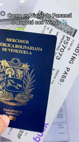 Panamá - Bogotá con #Wingo ✈️ ¿cual fue mi experiencia? 😎 #fyp #parati #foryou #vuelosinternacionales #panamabogota #vuelos #experienciawingo 