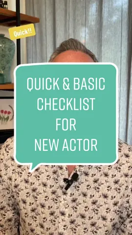 These are BASIC career tips for new actors. Like a check list if TO DO’s that will take time and effort. Check out other videos of mine to get more detail or make a comment with a question. #newactor #beginningactor #careercoach #actingcareercoach #actingtips #actingtipsforbeginners #actingasif 