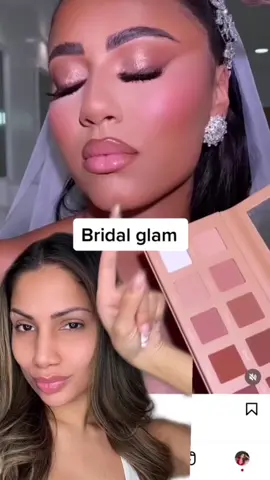 This is your sign to do your own wedding makeup #bridalmakeup #bride #makeuptutorial #fyp #foryou #weddingmakeup 