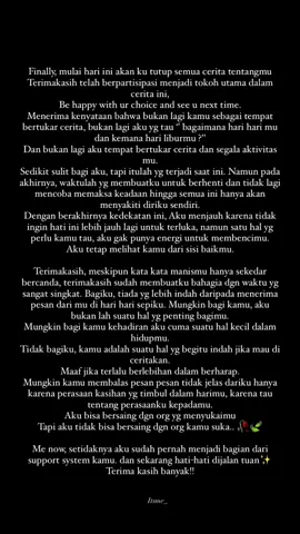 Terimakasih telah menjadi bagian dari ketidak pastian dihidupku  Dan terimakasih, silap yg pelan pelan menjadi asing sudah menjelaskan bahwa aku sudah kehilangan notifikasi favoritku 🥹🥀🍃 #fypage #trustissues #loveboombing #sadstory🥀  