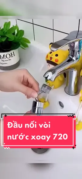 Đầu nối vòi nước xoay 720 độ có ren chuyển đổi bằng inox #daunoivoinuoc #daunoivoiruabat #daunoivoinuocxoay720do 