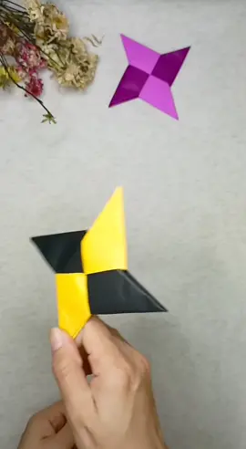 How to make a Origami Ninja Star #PaperDIY #HowToMakeOrigami #PaperCraftTutorial #PaperDIYCrafts #origami #ninjastar 