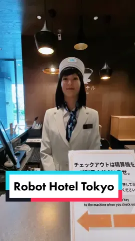 I stayed at the famous robot hotel chain in Japan. Payed just over 10,000 yen for 1 night in Ginza. Unsure if it was just the day I checked in, but everything was managed by human staff.  #hennahotel #robothotel #hotelreview #japan #tokyo #japantravel #japantraveltips #tokyotravelguide #tokyotravel #🇯🇵 #japanholiday #ginza #日本 #japanhotel 