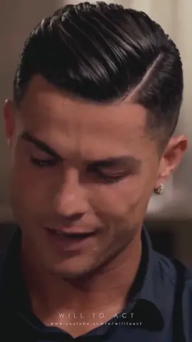 Cristiano Ronaldo cries during an emotional interview about his father  Ronaldo #cr7 #cristianoronaldo 