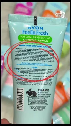 AVON Feelin Fresh Deodorant Cream 55g! #shauieshop #avonphilippines #feelinfresh #tiktokshop 