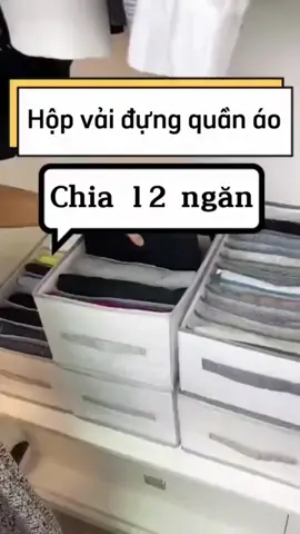 Hộp Vải Đựng Quần áo tiện dụng cho mọi gia đình . #giadungtienich #ReviewĐồGiaDụng #tongkhogiadung 