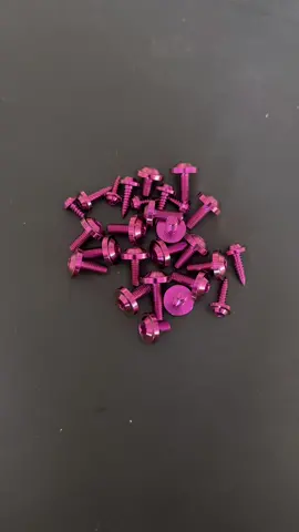 Ốc titan dàn Áo mẩu dù thường 😍#ốc_titan_gr5 #titanium #titan #ốctitan 