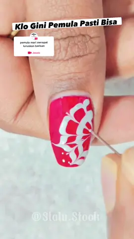 #jawaban untuk @TPM M. Arifin mancing Pemula nailart wajib coba ini #catkuku #kuteks #kutek #pewarnakuku #slalu_stock #stylecewek #fyp 