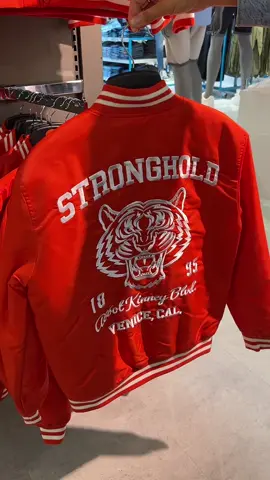 Make it fashionable PrimarkXStronghold 😍❤️ #primarkxstronghold #varsityjacket 