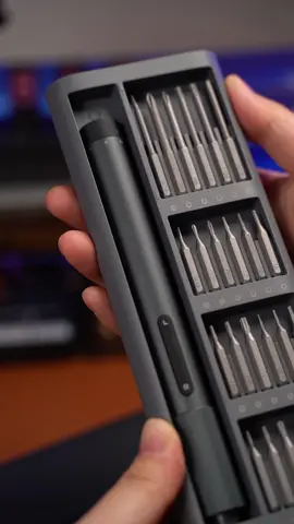 Xiaomi electric screwdriver set #xiaomi #electric #screwdriver #tools #homehold #techtok #unboxing 