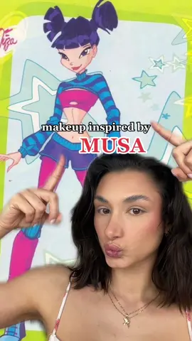 WINX inspired makeup 💖 MUSA #winxclub #winx #fatethewinxsaga #makeuptutorial #beauty #colourpopcosmetics #fürdich 