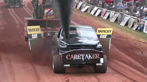 Caretaker Super Stock Diesel Truck Pulling at Diesel in Dark Corners 2022 #truck #truckpull #dodgecumminsturbo