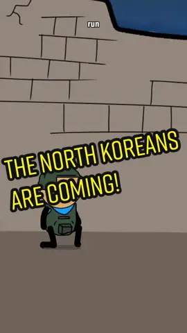 The North Koreans are coming! #stpappi #animation #funnyvideos #funnymemes #memes #fyp #animationmeme #comedy