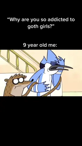 #fyp #foryoupage #funny #meme #goth #regularshow #gothgirl 
