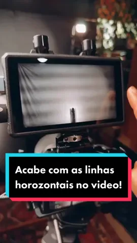 Videomaker, aprenda a eliminar essas linhas horizontais da sua imagem! . . . . . . . . . . #videomaker #filmmaker #filmmakerpro #vidadevideomaker #producaodevideo #reels #video #videography #filmmakerlife #shutter 
