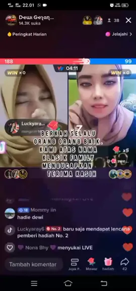 Assalamu'alaikum warahmatullahi wabarakatuh🤗 saya pribadi Atas nama member klasik famly pribadi mengucapkan banyak banyak terimakasih kepada orang orang baik. semoga rizki kalian di gantikan Allah SWT 🤲🤲🙏#bahagiaselalu #sehatselalu #makasihudhsuportselalu😘😘  @penyair.gelandangan @zulalwi @adikrimunkuproy @naiba_103 @cak_handik @dudungloveiroh @Mommy iin @💞 kamu.miLik_Aku🤭💕💕 @parapuan29 @Novita Ardiansyah2304🤡🤡 @luckyara6 @ahmadsuratno865 @galuh_parwati_ @bangjajak8 @brilianlindawati_amz @liliskrisna_6 @ria_cml86 @rajab.zh @sismaputri @joa_kck @pecintansejati12 @mawarlolipop123 @ristavegawulan @siti_fatimah962 @coey_thea @lala_lareina @fo_429 